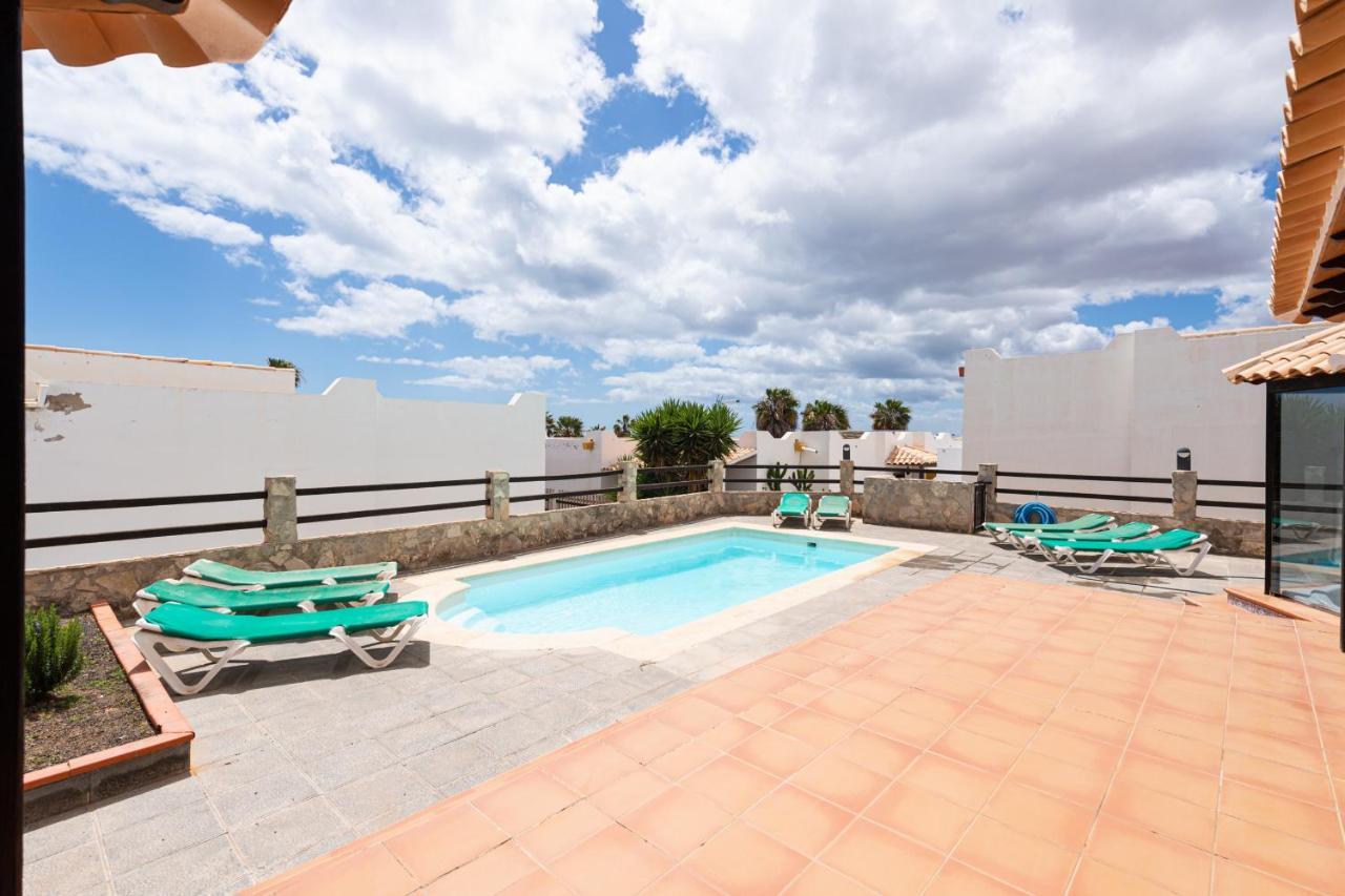 Homeforguest Villa Lobos Con Piscina Privada Caleta De Fuste Dış mekan fotoğraf